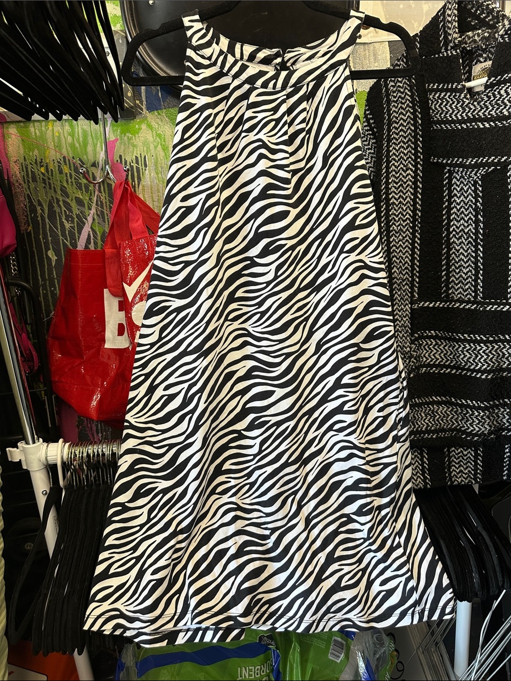 New York and company zebra print dress